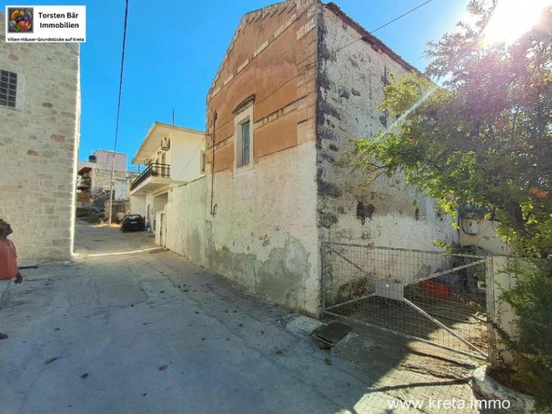 Galia Charmantes, renovierungsbedürftiges Haus mit Meerblick in Galia, Kreta Haus kaufen